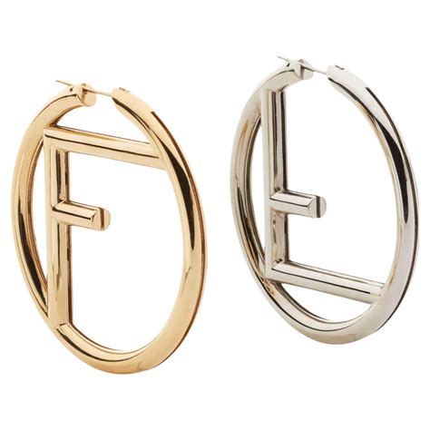 fendi earrings hoops